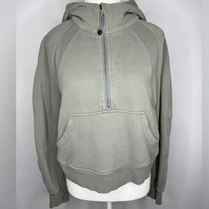 Lululemon Scuba Half-zip - grey